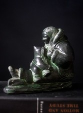 Edmund Wolf Sculpture Inuit Eskimo Nursing Mother
