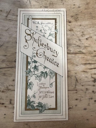 1890 shaftesbury theatre - 1890,