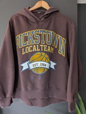 Womens Zara Hoodie Sweatshirt Medium Zara Brown