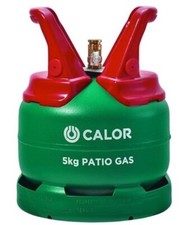 Full Calor 5kg Patio Gas Bottles  - Deliver Hants, West Sussex, Dorset, S Wilts.