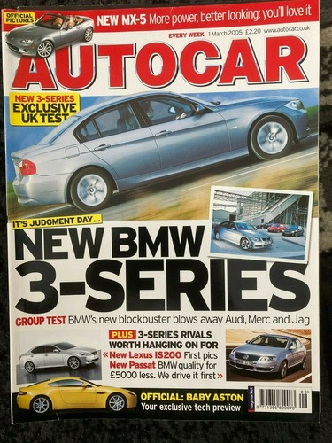 Autocar magazine march 2005 - magazine,