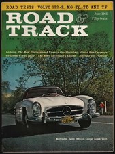 June 1961 road - &, track