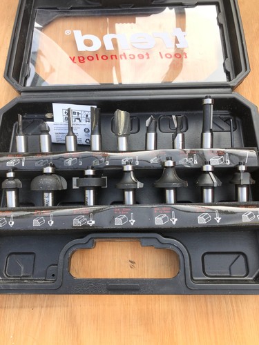 Router bits 1 - 1/4, 1/2