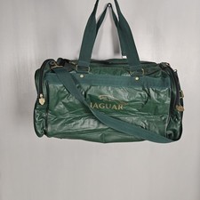 Vintage Jaguar Holdall Green