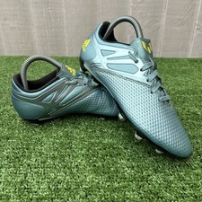 Adidas Messi 15.3 Matte Ice Metallic Yellow FG/AG Football Boots UK 4.5 EUR 37.5