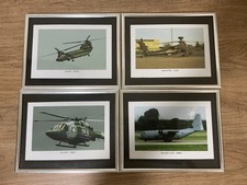 Set Of 4 Framed Military