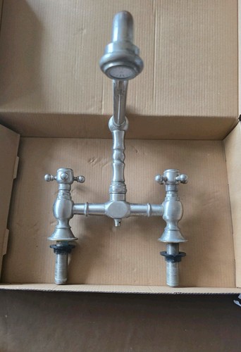 Traditional bridge sink mixer - sink,