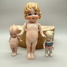 Vintage Bisque Doll Lot 3