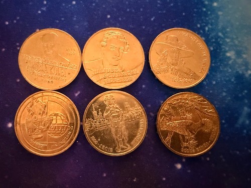 Lot commemorative 2 zloty - of, 6