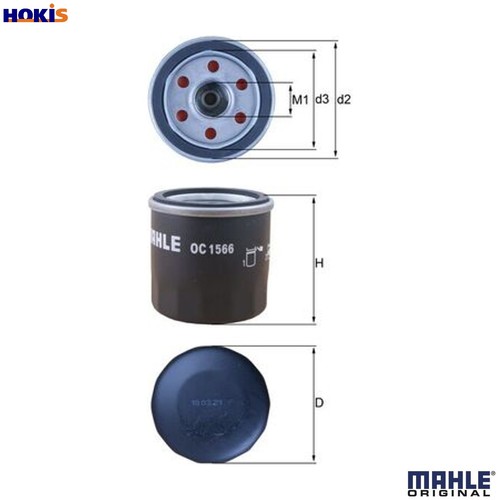 Oil filter 1566 for - oil,