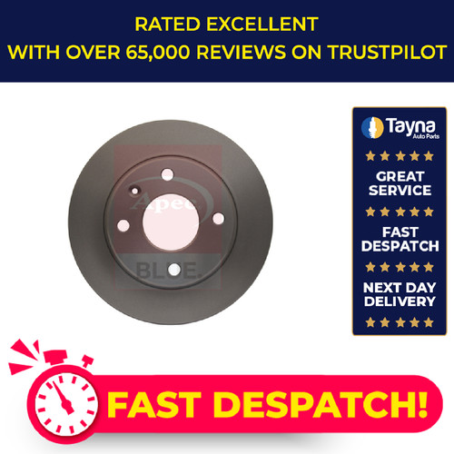Brake discs pair vented - 2x,