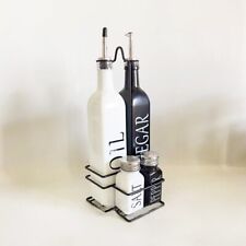 Oil Vinegar Salt Pepper