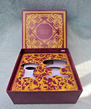 VINTAGE VERSACE CRYSTAL NOIR EMPTY BOX & SLEEVE NICE CONDITION