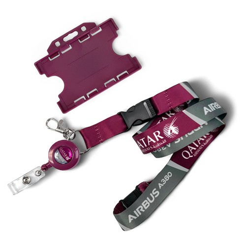 Qatar airways a380 lanyard - qatar,