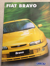 Fiat Bravo  SX,HLX,HGT Brochure dated 12/1998  Ford model 1999 in Excellent cond