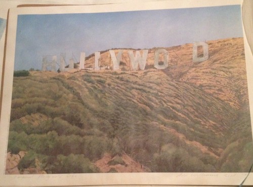 Alex williams signed print - alex,
