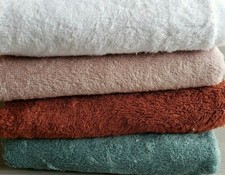 Bamboo Fabric Terry Towelling Fabric Double Face Fabric  Bamboo Towells Bathrobe