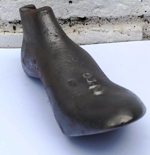 Vintage cast iron shoe last - iron,