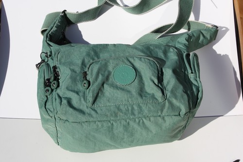 Kipling green nylon - kipling, large