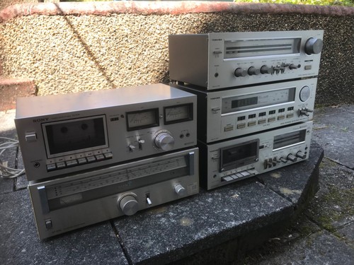 Five vintage hifi - five, 70's