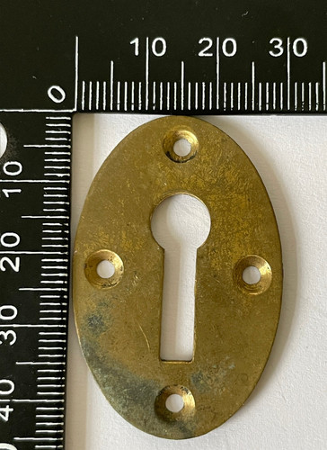 Antique large solid - antique, brass