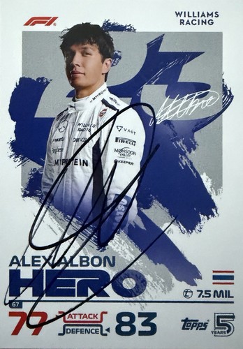 Alex albon williams hand - albon, f1