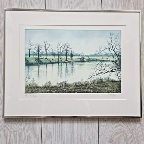 Mark spain winter lake - spain, ‘winter