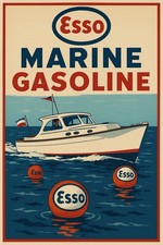Esso Marine Vintage Style