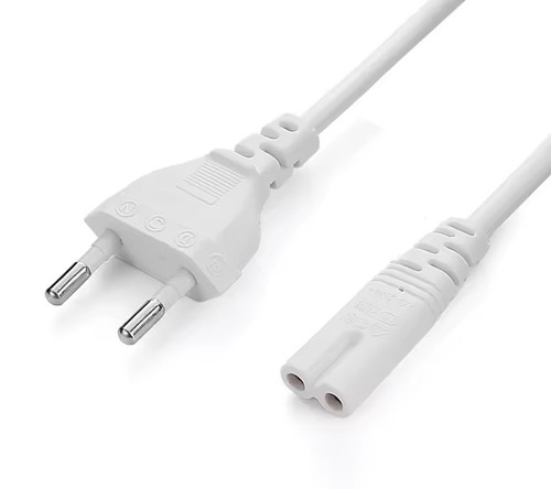 Euro figure mains cable - euro,