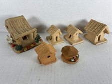 Primitive Clay Village Houses