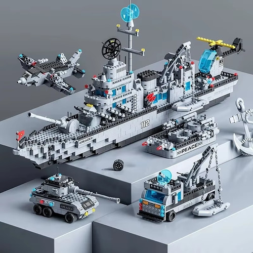 1560pcs navy warship - 1560pcs,