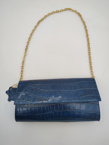 Bloomingdale leather navy - leather,