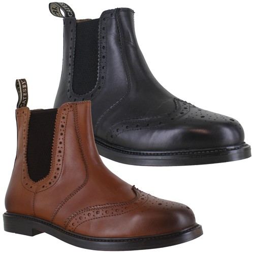 Mens catesby pull leather - mens,