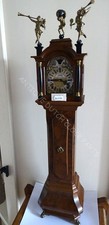 RARE WARMINK MINIATURE GRANDFATHER CLOCK 25" OR 64 CM TALL