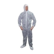 Disposable White Overalls