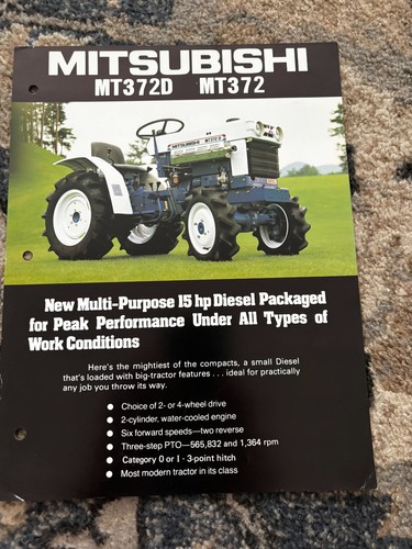 Mitsubishi mt372d mt372 - mitsubishi,