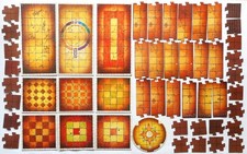 Complete Set of Advanced Heroquest Floor Tiles. Games Workshop.