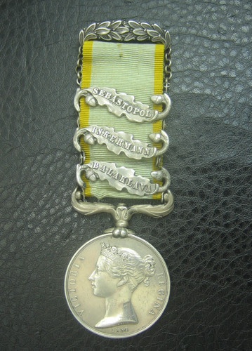 Crimea war medal - medal, scots