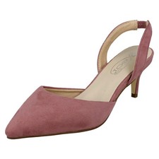 Ladies Spot On Slingback Shoes
