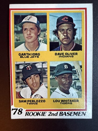 1978 topps 704 lou whitaker - topps, #704