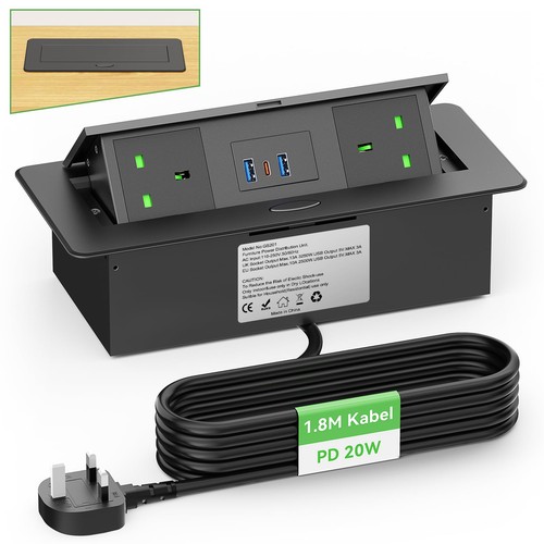Desktop power socket with usb - desktop,