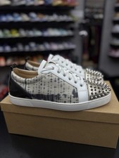 Christian Louboutin LOUIS JUNIOR SPIKES  Low Top Sneaker 45.5EU/12.5US