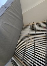 IKEA  White Double Bed Frame
