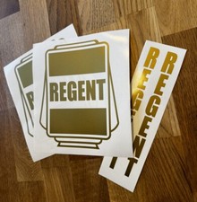 Regent Globe Sticker Decal Set