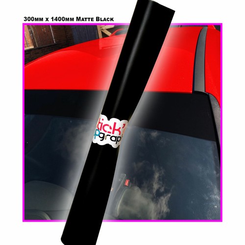 Matt black windscreen - 12”,