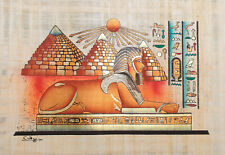 Egyptian Papyrus Painting -