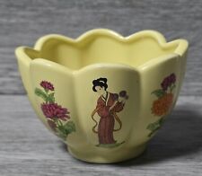 Vintage 1982 Franklin Mint Porcelain Miniature Bowl CHRYSANTHEMUM Limited Editio