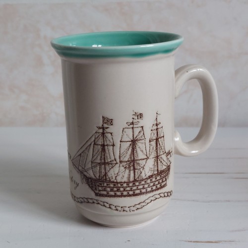 Vintage churchill nautical - vintage, mug