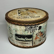 Vintage Mackintosh's Quality Street 7lb Metal Tin Made in England **EMPTY TIN**