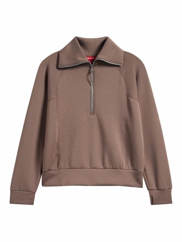 Spanx airessentials half zip - half,